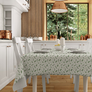 Christmas Spruce Pattern Tablecloth