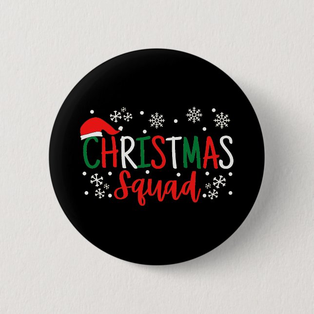 CHRISTMAS SQUAD BUTTON (Front)