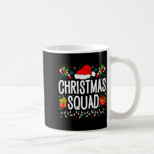 Christmas Squad Family Group Matching Christmas Pa Coffee Mug