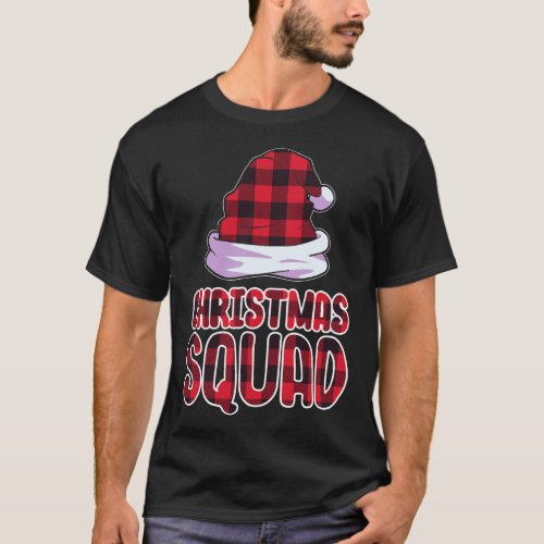 Christmas Squad Family Group Matching Christmas Pa T_Shirt
