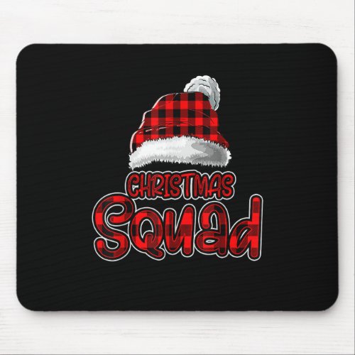 Christmas Squad Family Group Matching Funny Xmas P Mouse Pad