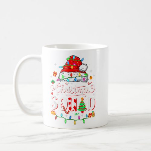 Christmas Squad Family Group Matching Santa Xmas  Coffee Mug
