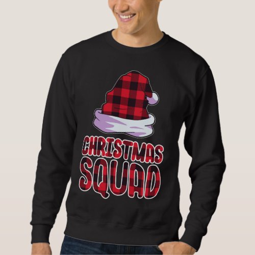 Christmas Squad Family Matching Christmas Party Pa Sweatshirt