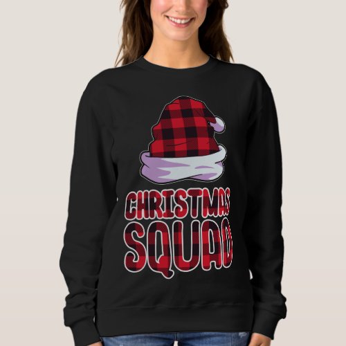 Christmas Squad Family Matching Christmas Party Pa Sweatshirt