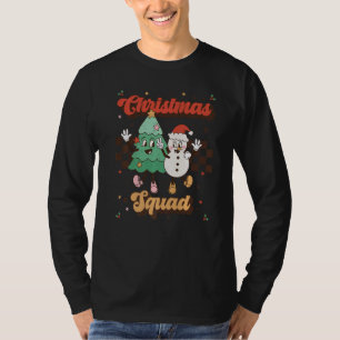 Christmas Squad  Family Matching Outfit Retro Chri T-Shirt
