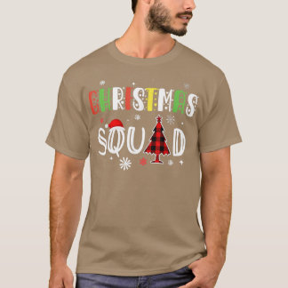 Christmas Squad Family Matching Pajamas Xmas T-Shirt