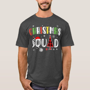 Christmas Squad Family Matching Pajamas Xmas T-Shirt