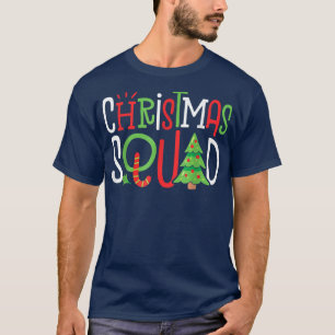 Christmas Squad Funny Xmas Tree Family Matching Pa T-Shirt