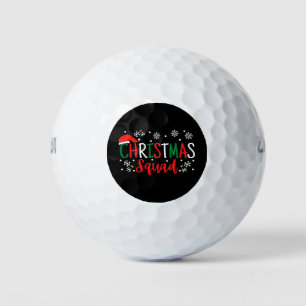 CHRISTMAS SQUAD GOLF BALLS
