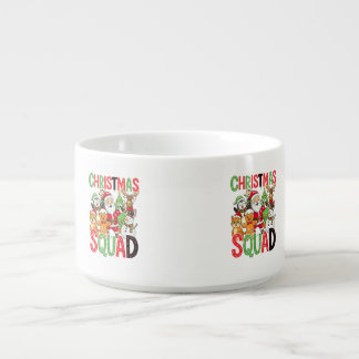 Christmas Squad Santa Family Matching Xmas Bowl
