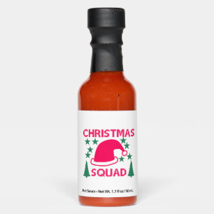 Christmas Squad T Shirt Design Hot Sauces
