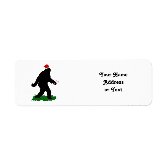 Christmas Squatchin' Label (Front)
