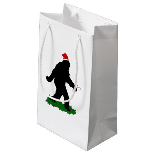 Christmas Squatchin Small Gift Bag