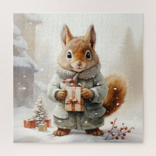 Christmas Squirrel Puzzle