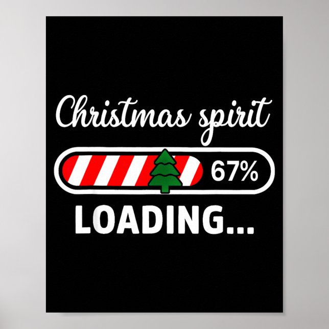 Christmas Srit Loading 67 Meme Boys Kids Gen Z Alp Poster (Front)