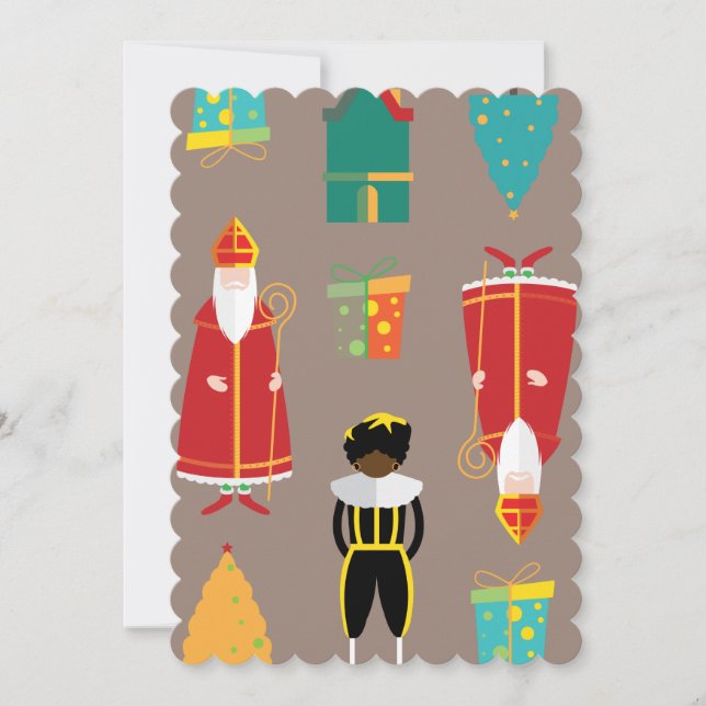 christmas st nicholas invitation (Front)