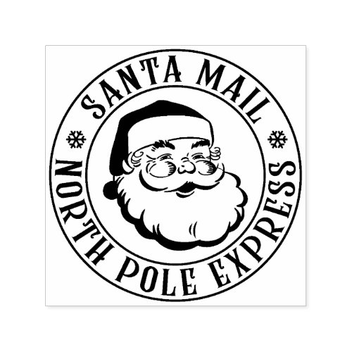 Christmas Stamp Special Delivery Santa Claus Stamp
