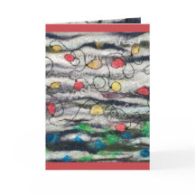 Christmas Standard, 5" x 7" Folded Greeting Card
