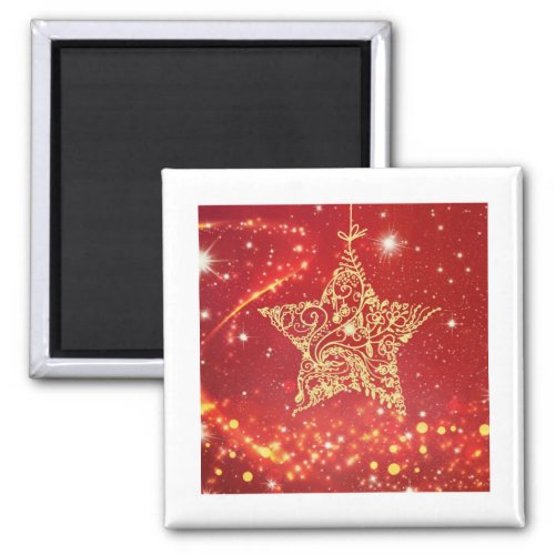Christmas Star 112 Magnet