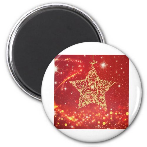 Christmas Star 112 Magnet
