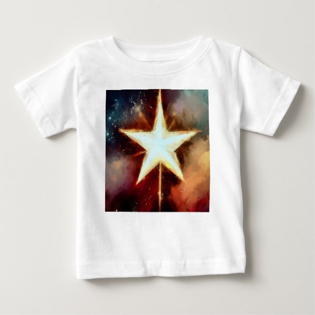 Christmas Star 1 Baby T-Shirt (Front)