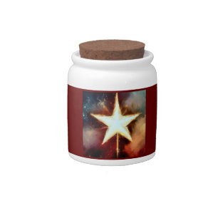 Christmas Star 1 Candy Jar