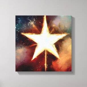 Christmas Star 1 Canvas Print