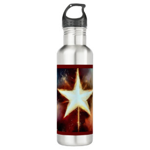 Christmas Star 1 Stainless Steel Water Bottle