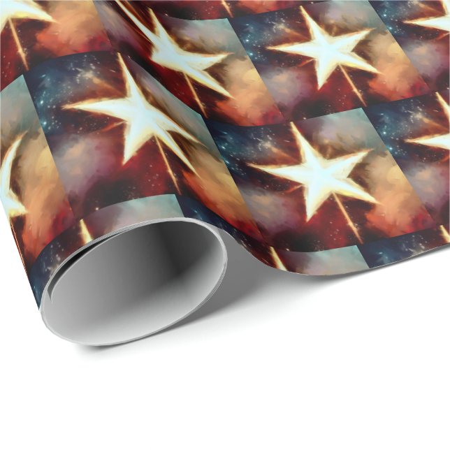 Christmas Star 1 Wrapping Paper (Roll Corner)