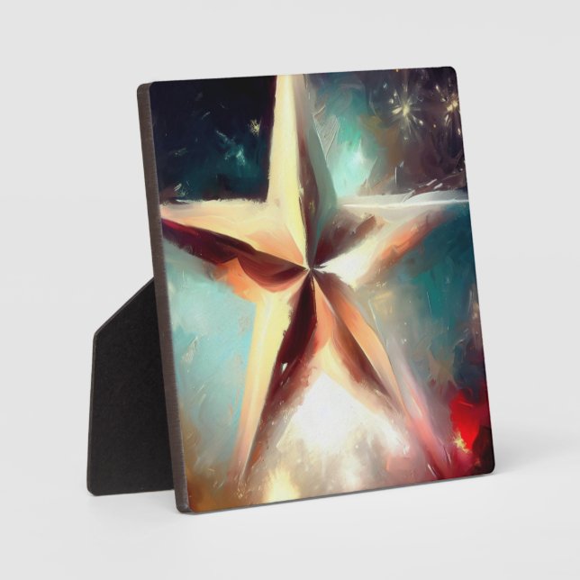 Christmas Star 2 Plaque (Front)