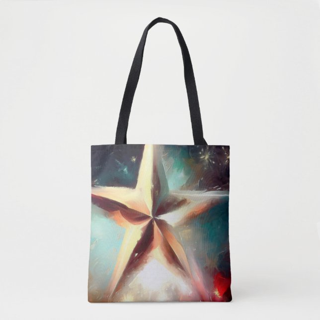 Christmas Star 2 Tote Bag (Front)