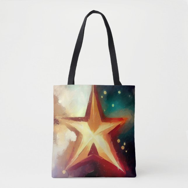 Christmas Star 3 Tote Bag (Front)