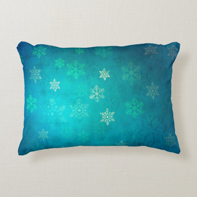 Christmas star background backdrop accent pillow (Front)