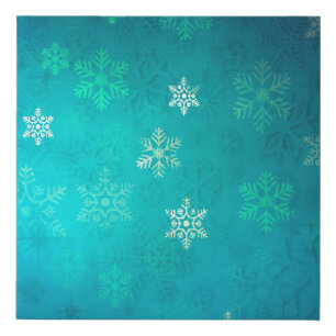Christmas star background backdrop faux canvas print