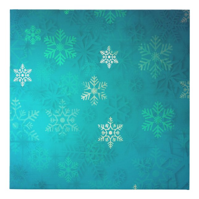 Christmas star background backdrop faux canvas print (Front)