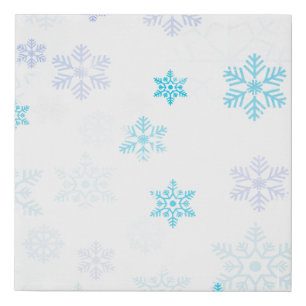 Christmas star background backdrop faux canvas print