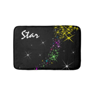 Christmas Star Bathroom Mat