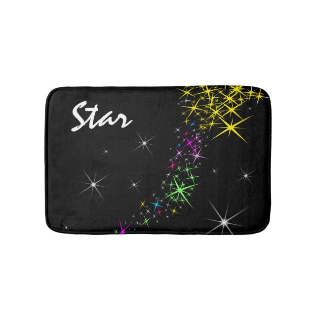 Christmas Star Bathroom Mat (Front)