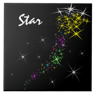 Christmas Star Ceramic Tile