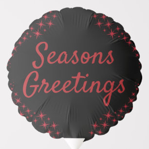 Christmas Star Flourish Balloon