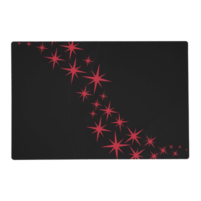 Christmas Star Flourish Placemat (Front)