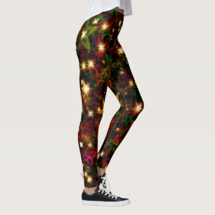 Christmas Star Lights Coordinates with Everything Leggings