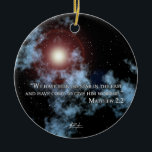 Christmas Star Ornament<br><div class="desc">Not just for Christmas,  our Scuba Diving and inspirational ornaments make great gifts for all your scuba diving family and friends. Put your own special greeting on the back,  or change a greeting on the front. Just click he customize button when ordering.</div>