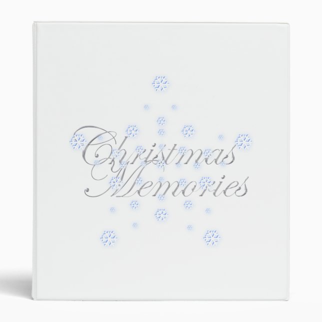 Christmas Star Photo Album Binder (Front)
