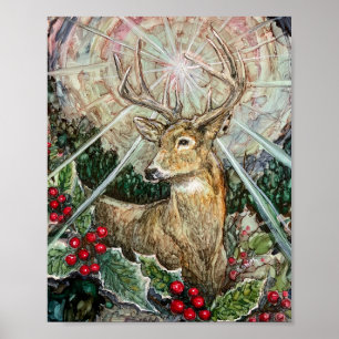 "Christmas Star" Print