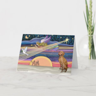 Christmas Star - Viszla 1 Holiday Card