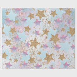 Christmas Star wrapping paper | Zazzle