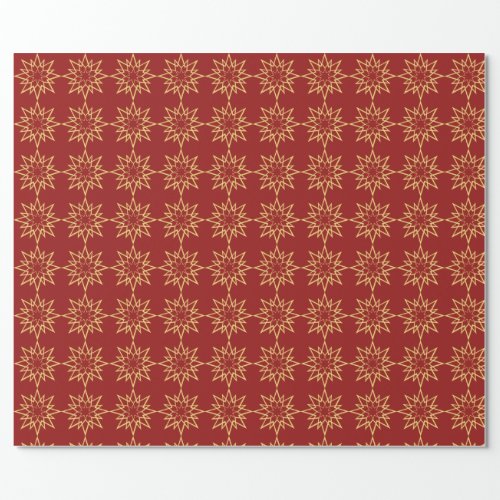 Christmas Star Wrapping Paper