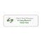 Christmas Starfish, Return Address Labels