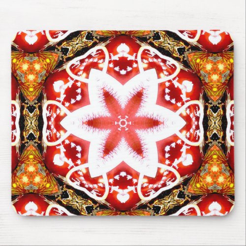  Christmas Starlight Fractal  Mouse Pad